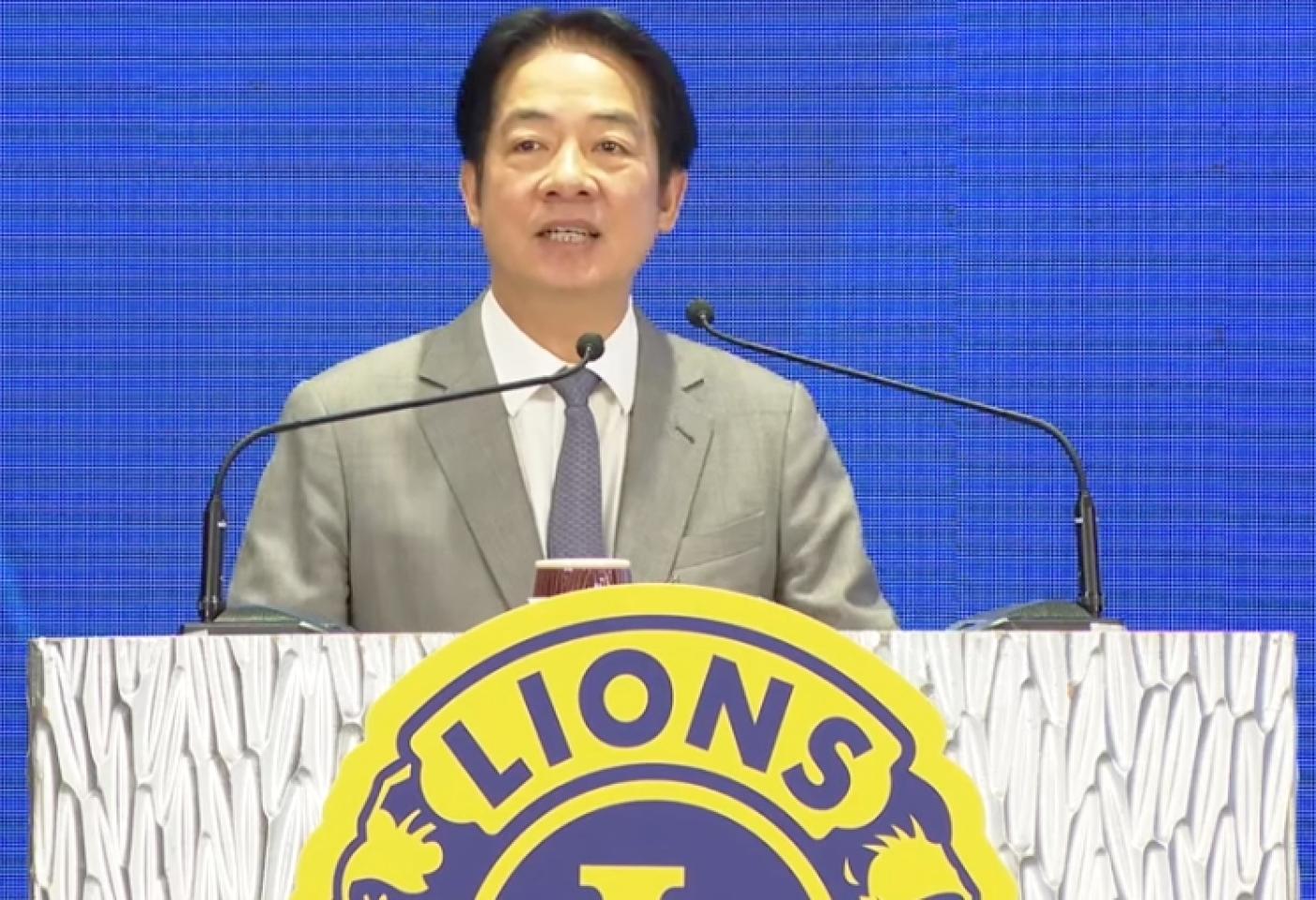 賴清德總統的「團結國家十講」，成了朝野爭議的焦點。翻攝總統府官網