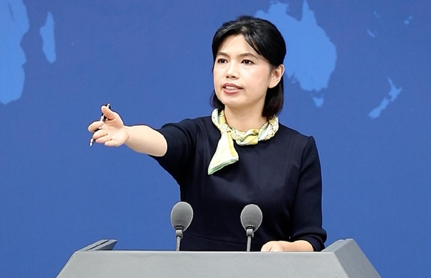 國台辦發言人朱鳳蓮30日針對總統賴清德「團結十講」第三講兩岸論述做出回應。翻攝國台辦官網