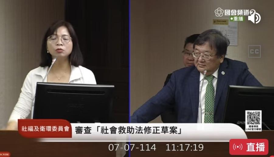 「狼醫」查不到綠委林淑芬飆罵包庇　邱泰源拍桌反擊不接受「侮辱官員」