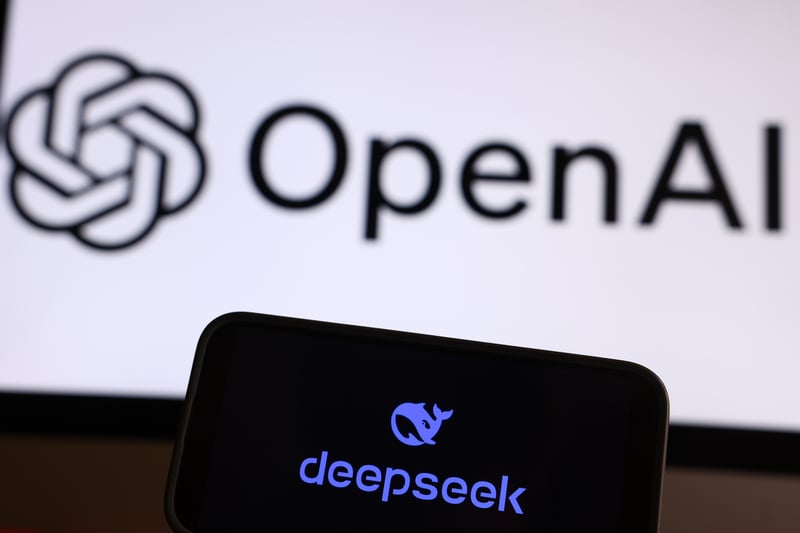 成本低廉的中國AI模型DeepSeek，讓AI競爭加劇，美國媒體對AI無償使用新聞資訊提告。資料畫面／中央社