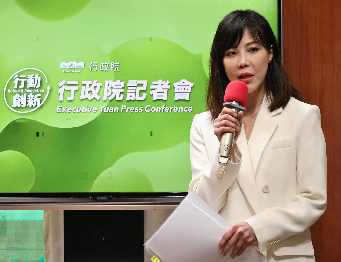 行政院發言人李慧芝10日表示，台美相約了下一輪實體談判。資料照片／林啟弘攝