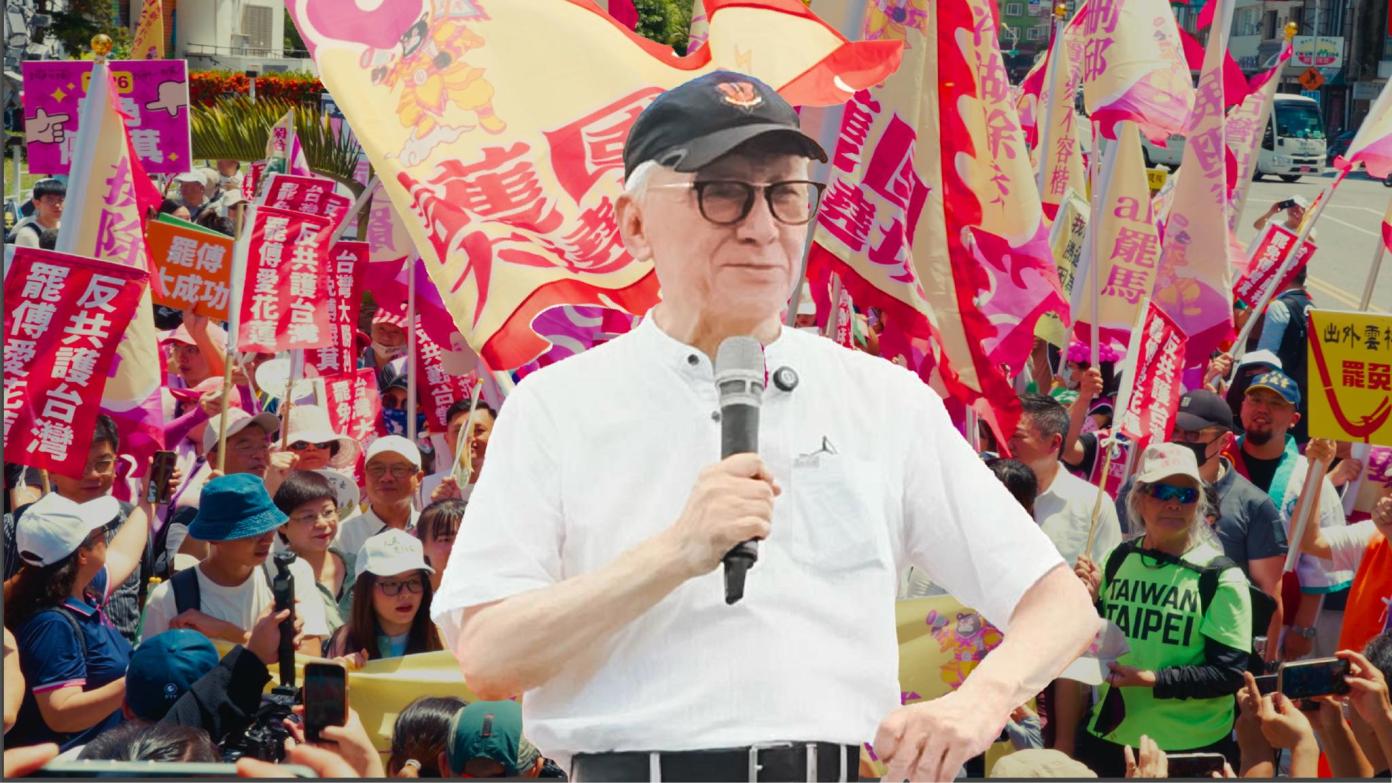 曹興誠致力推動大罷免，屢成箭靶遭攻擊。翻攝曹興誠臉書
