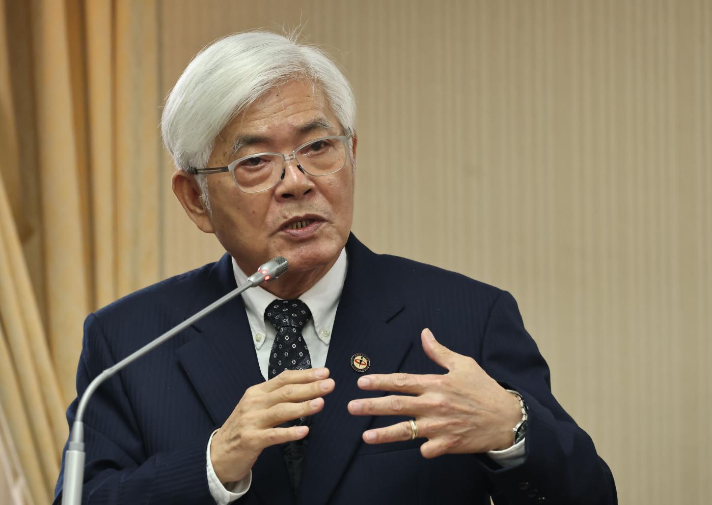 中選會主委李進勇表示，16日起不得散布、評論罷免民調。資料照片／林啟弘攝