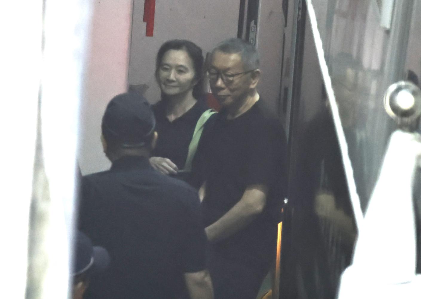 台北市前市長柯文哲涉京華城案，已羈押逾十個月。林啟弘攝