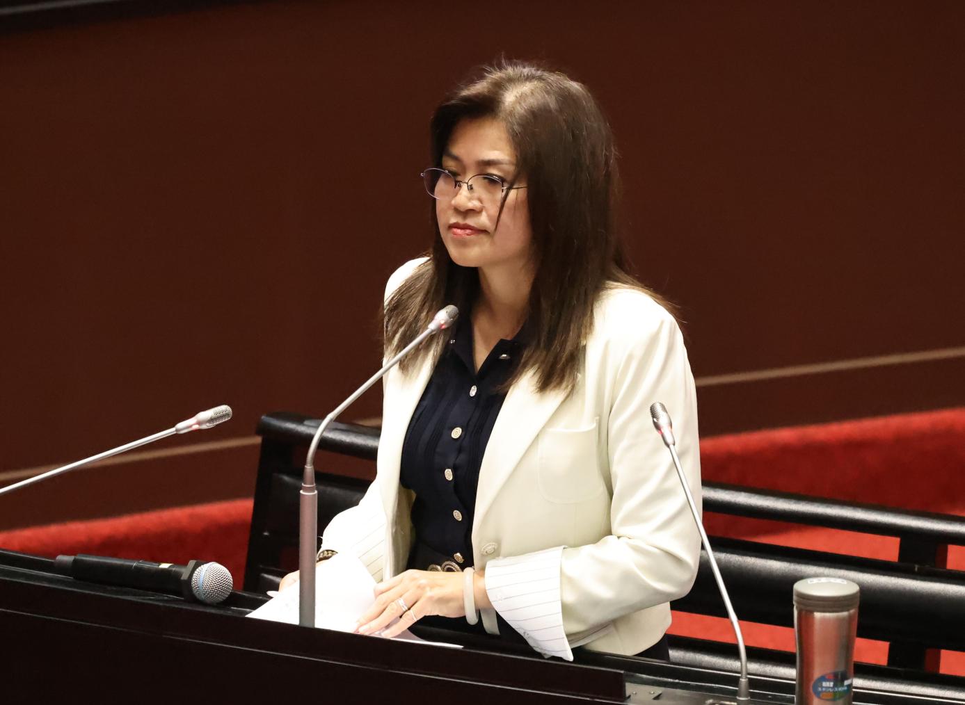 民眾黨立委麥玉珍遭李正皓爆，在網路上公開黑戶寶寶照片。資料照片／林啟弘攝