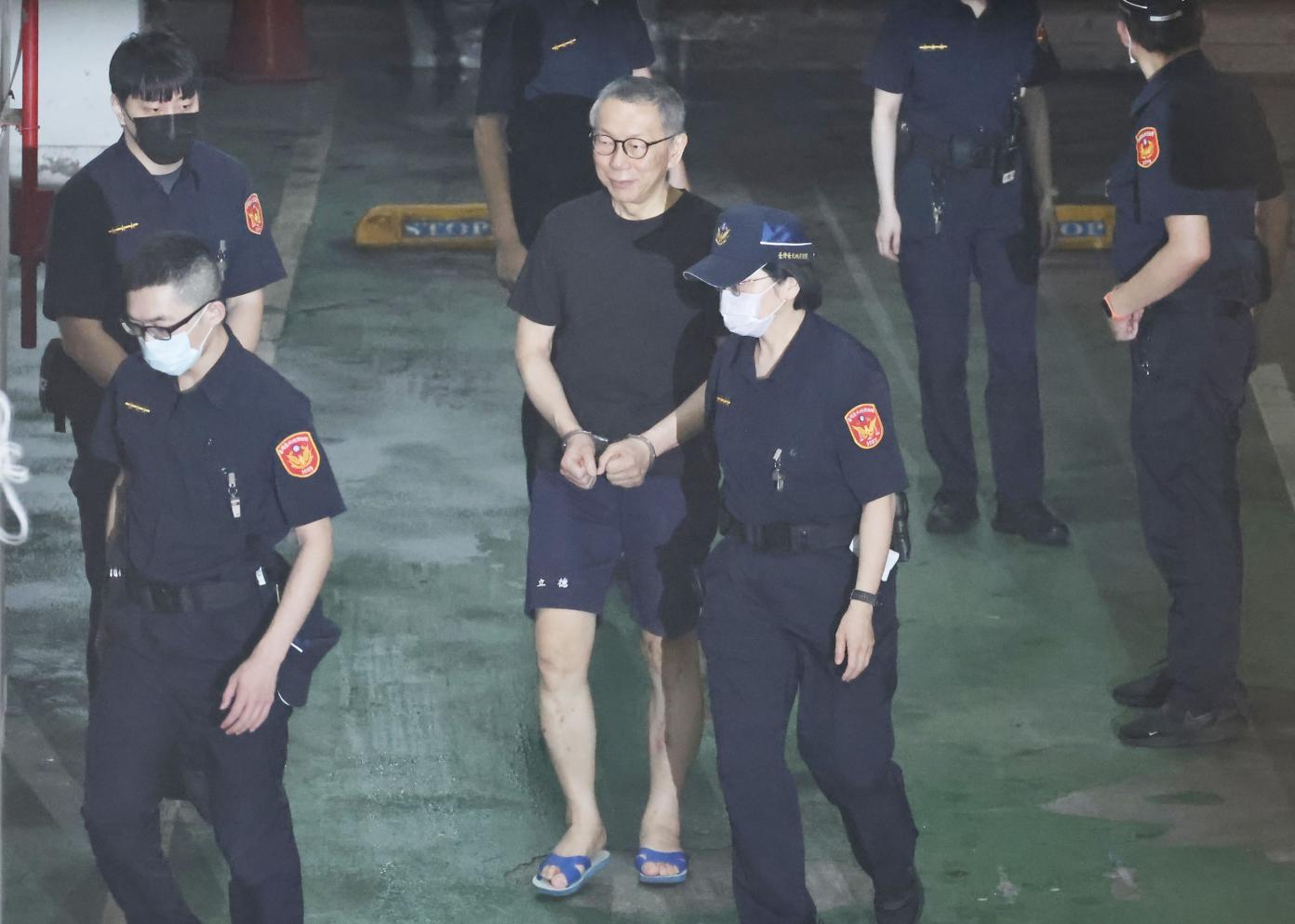 柯文哲再延押2月。資料照片／林啟弘攝
