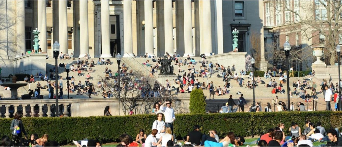 哥倫比亞大學決定付高額罰金，換取聯邦補助款不要中斷。翻攝哥大官網