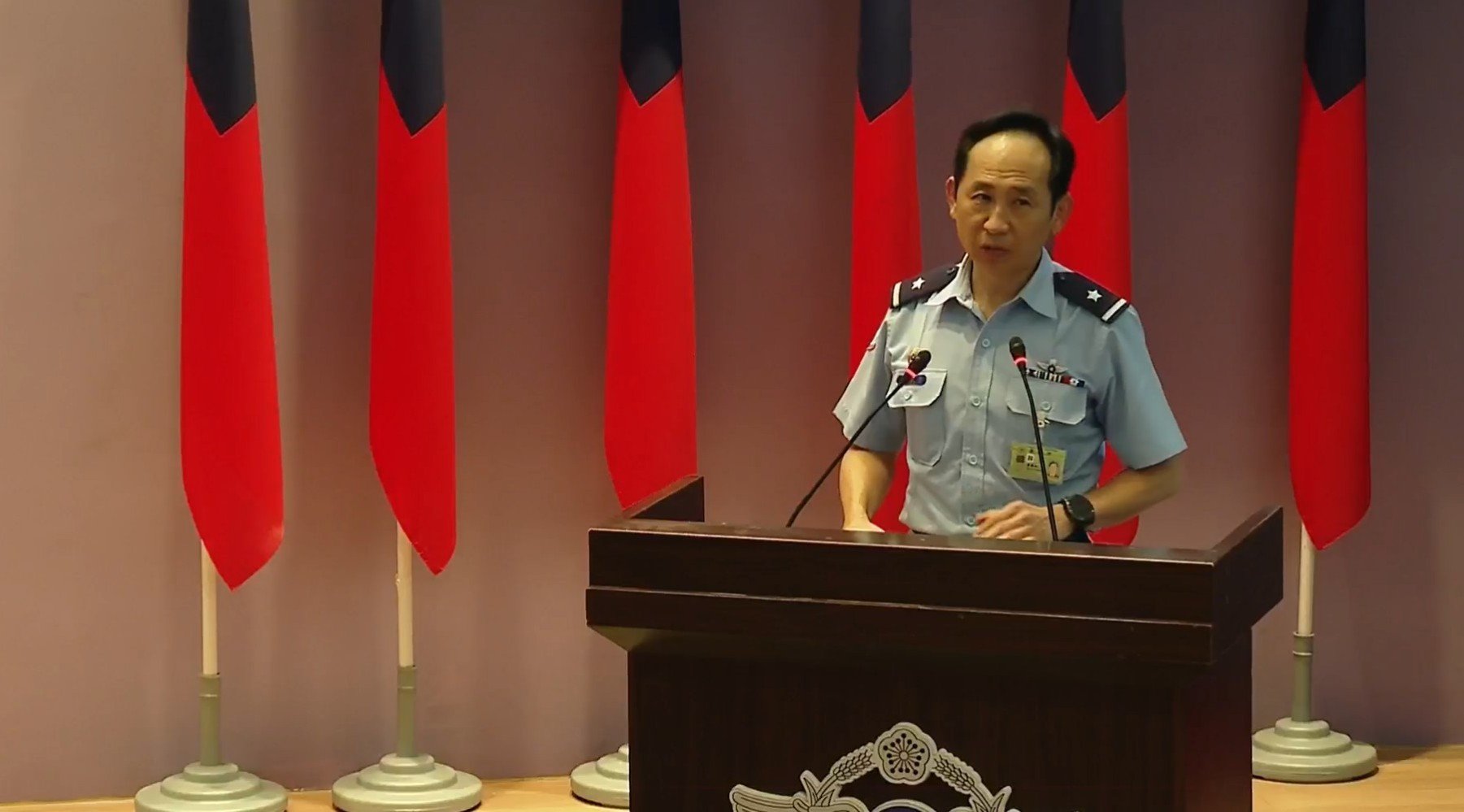 空軍將領８月異動，虞德忠調任政戰主任升中將。資料照片