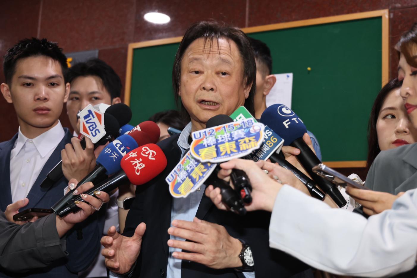王世埾31日表示，自己不會退出民進黨。林啟弘攝