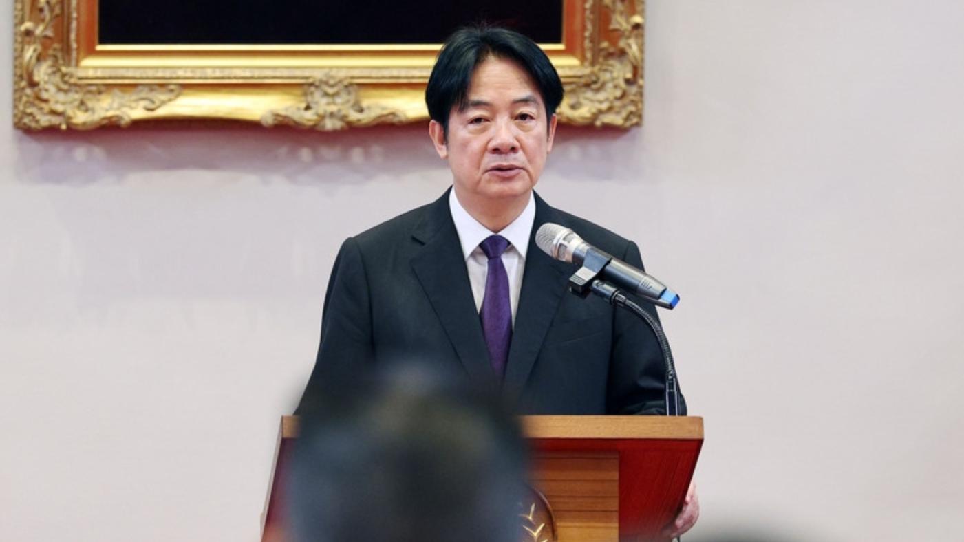 總統賴清德表示，台灣「暫時性關稅」為20%，台美雙方還未完成總結會議。資料照片／中央社