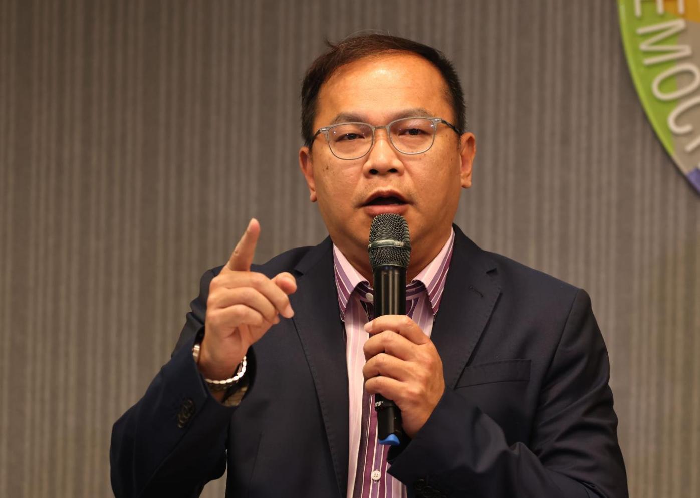 王義川8日表示，自己單純是討論政治人物的救災心態，未涉及性別歧視和嘲笑。資料照片／林啟弘攝