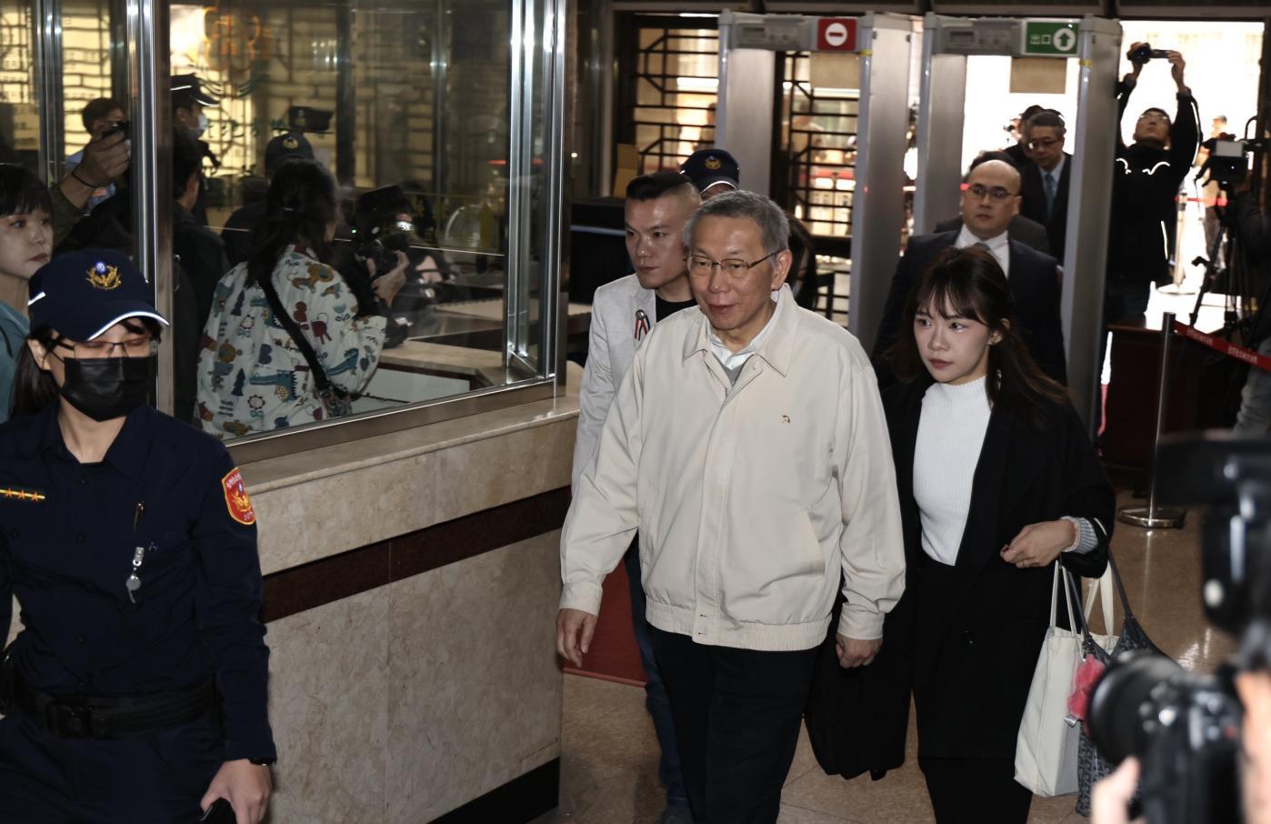 徐瑞希爆，柯文哲像去年9月初手諭字條已表明要設副主席，但民眾黨卻無視。資料照片／林啟弘攝