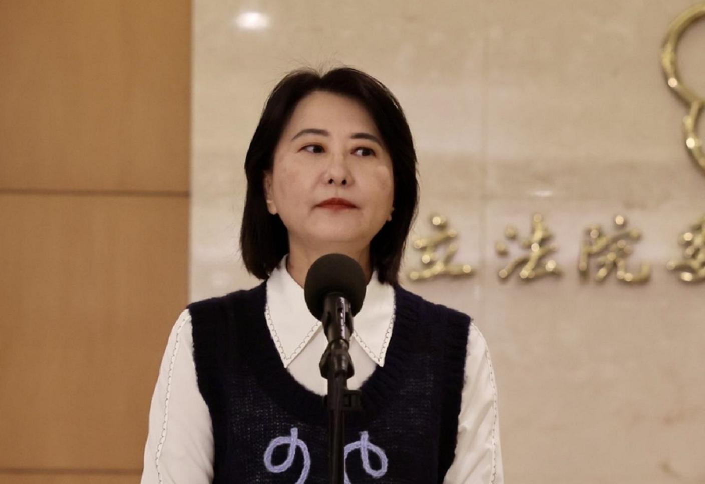 藍委王鴻薇11日表示，政府處理關稅疊加，連民進黨內部都炸鍋。資料照片／中央社