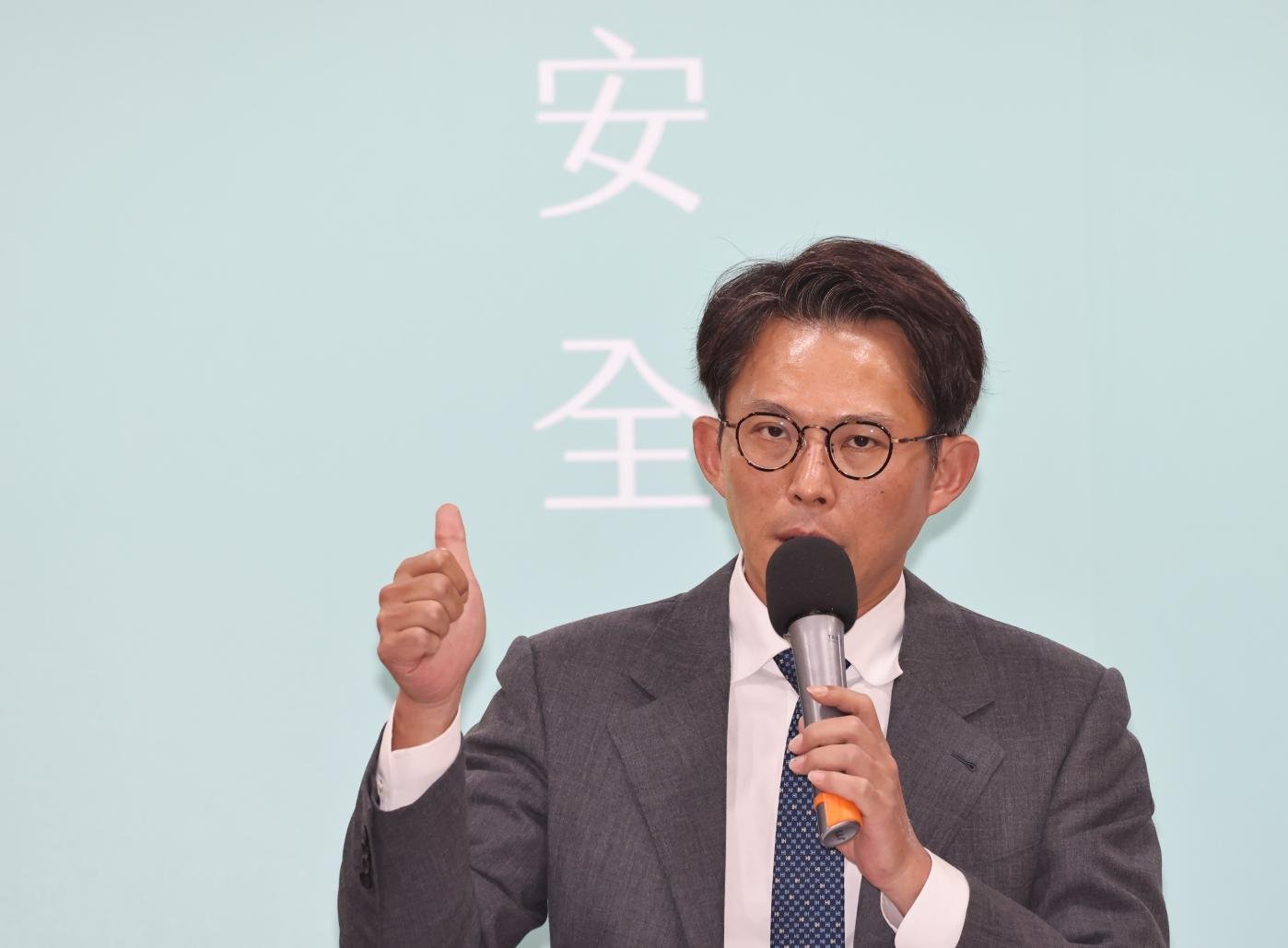 黃國昌日前表態參選新北市長，喊話在野陣營共推最強候選人，讓藍白合議題再浮上檯面。資料照片／林啟弘攝