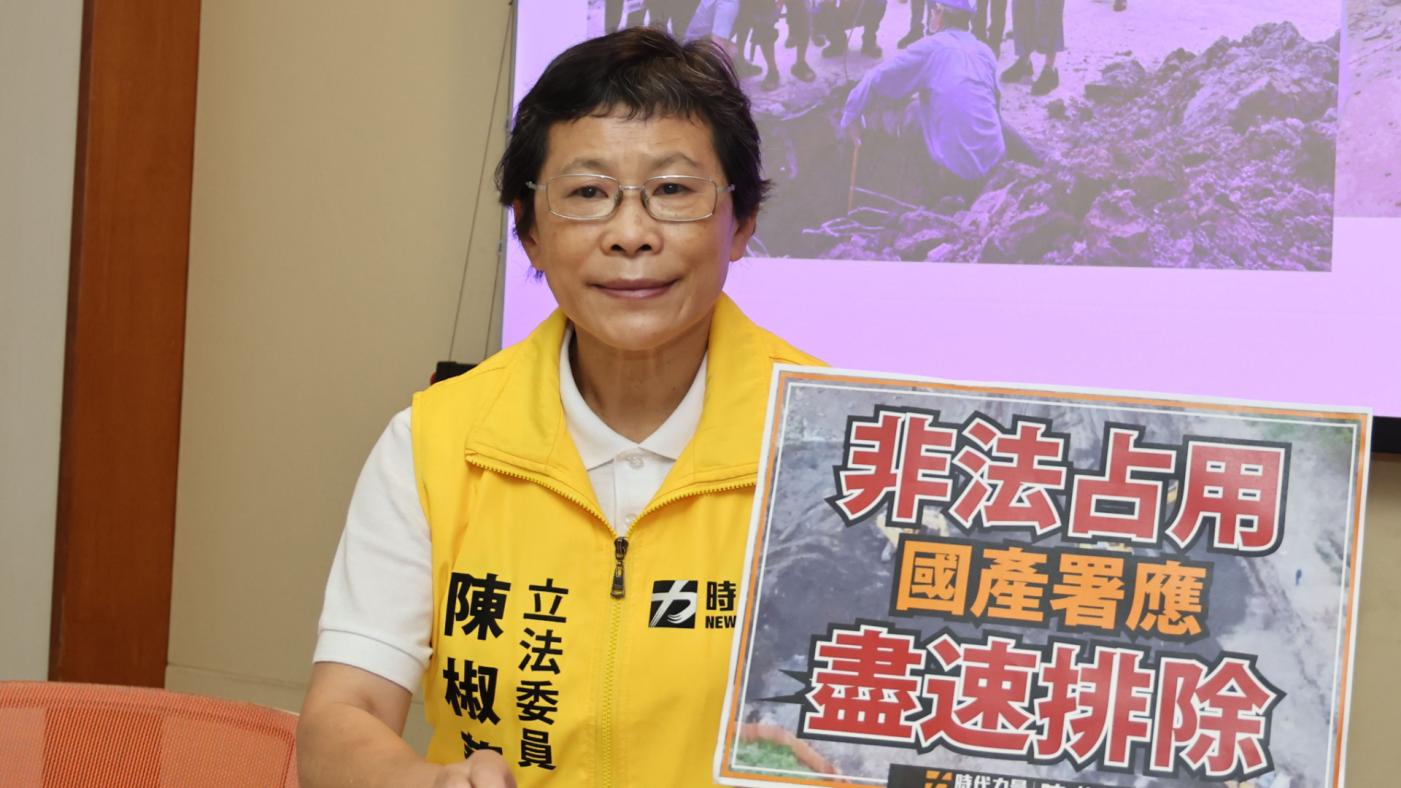 前立委陳椒華表態，不支持核三延疫，直言「核廢料佷可怕」。資料照片／林啟弘攝