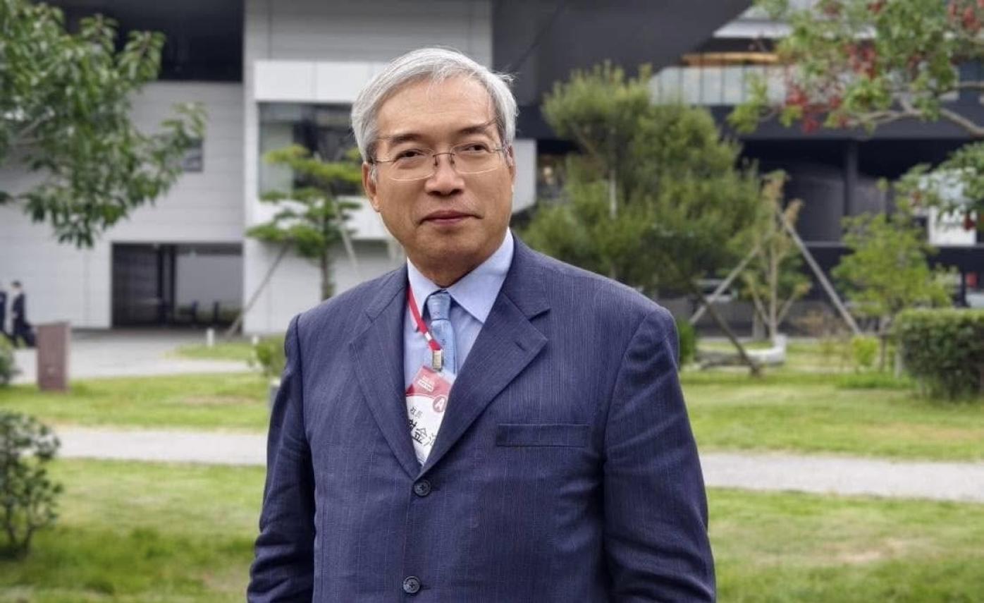 謝金河曾自述總統賴清德在台幣匯率及關稅戰問題時請教他，他對財經問題的看法也受矚目，特別是預測股市2萬點之說，就曾引起爭議，但台股現在已經站上2萬4千點。翻攝謝金河臉書