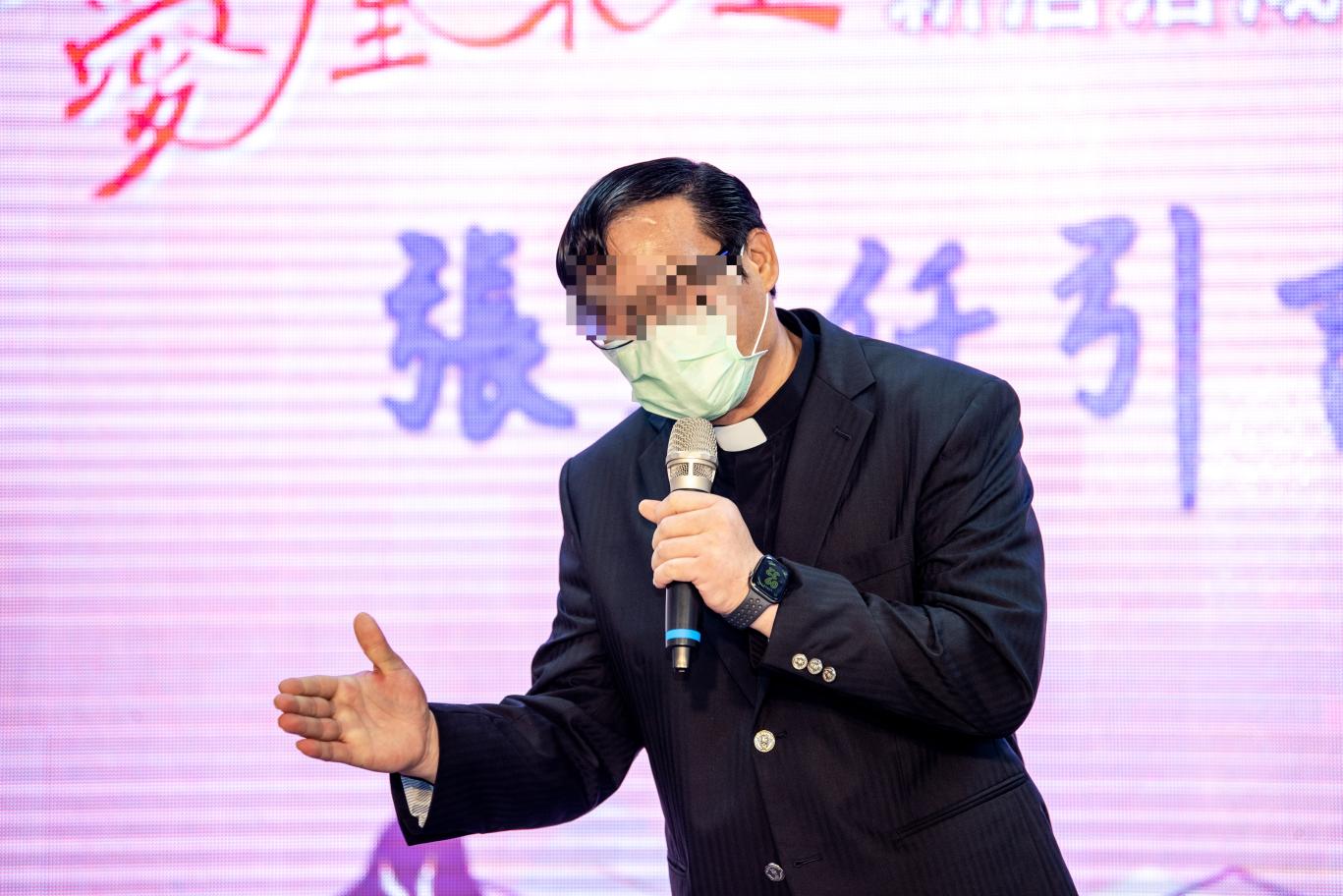 張男從吸毒犯變成牧師，勵志人生曾獲許多媒體報導。翻攝畫面
