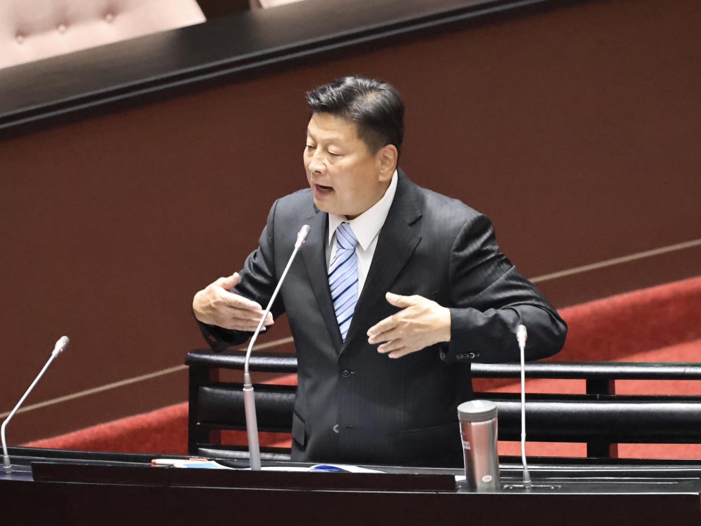 傅崐萁表態支持追加預算，還希望卓榮泰續任閣揆後要和立法院保持好關係。林啟弘攝