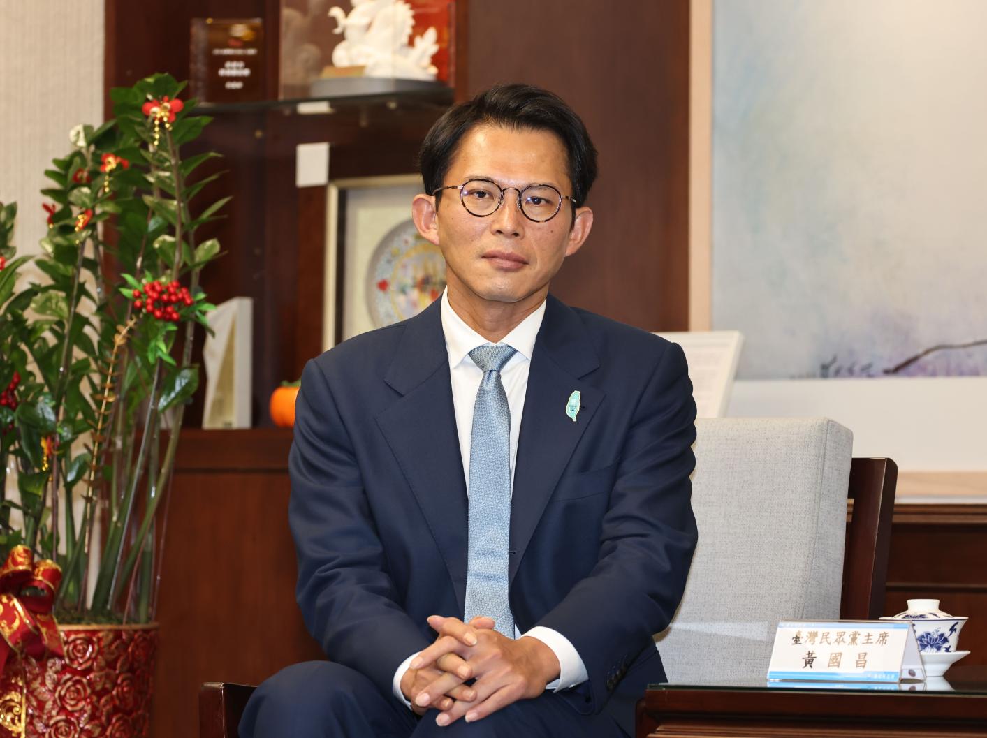 黃國昌遭爆小兒子是美國籍。資料照片／林啟弘攝
