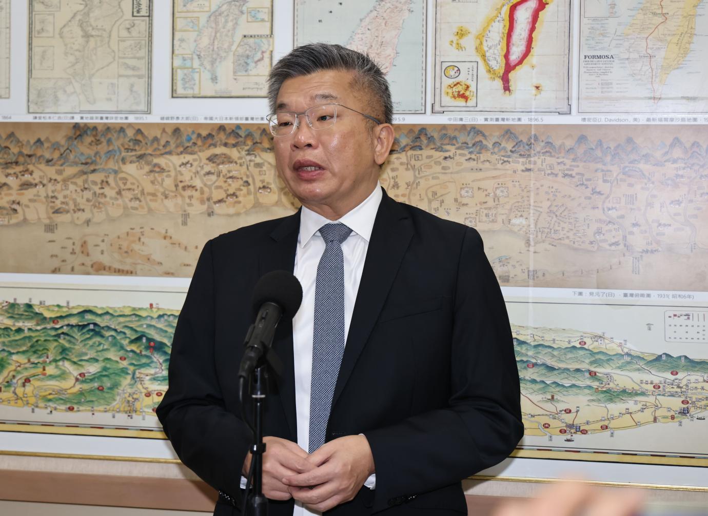 蔡其昌27日表示，民進黨團總召柯建銘已說過， 明年2月才有總召選舉。資料照片／林啟弘攝