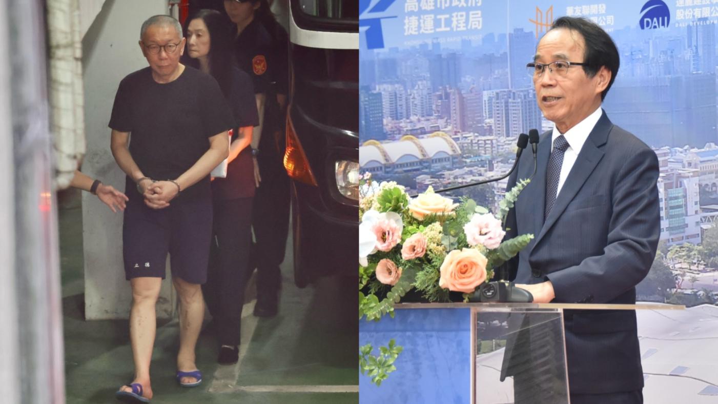 柯文哲（左）指控林欽榮（右）做偽證，林反批蓄意攻擊證人。中央社、翻攝林欽榮臉書