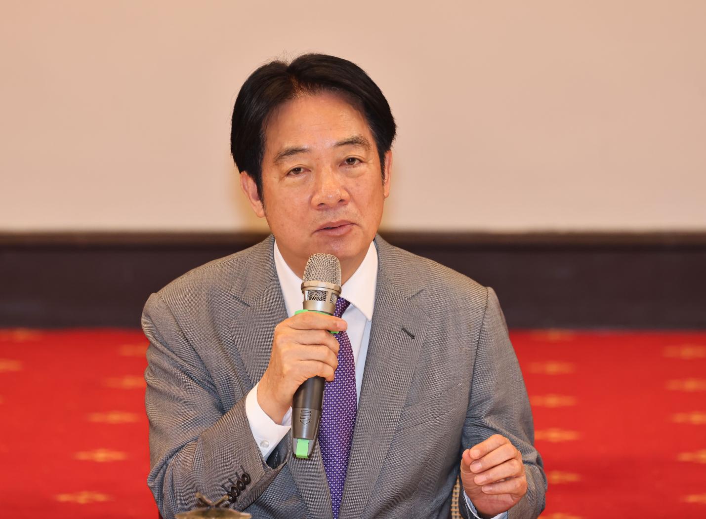 總統賴清德3日晚間在官邸宴請民進黨立委。資料照片／林啟弘攝