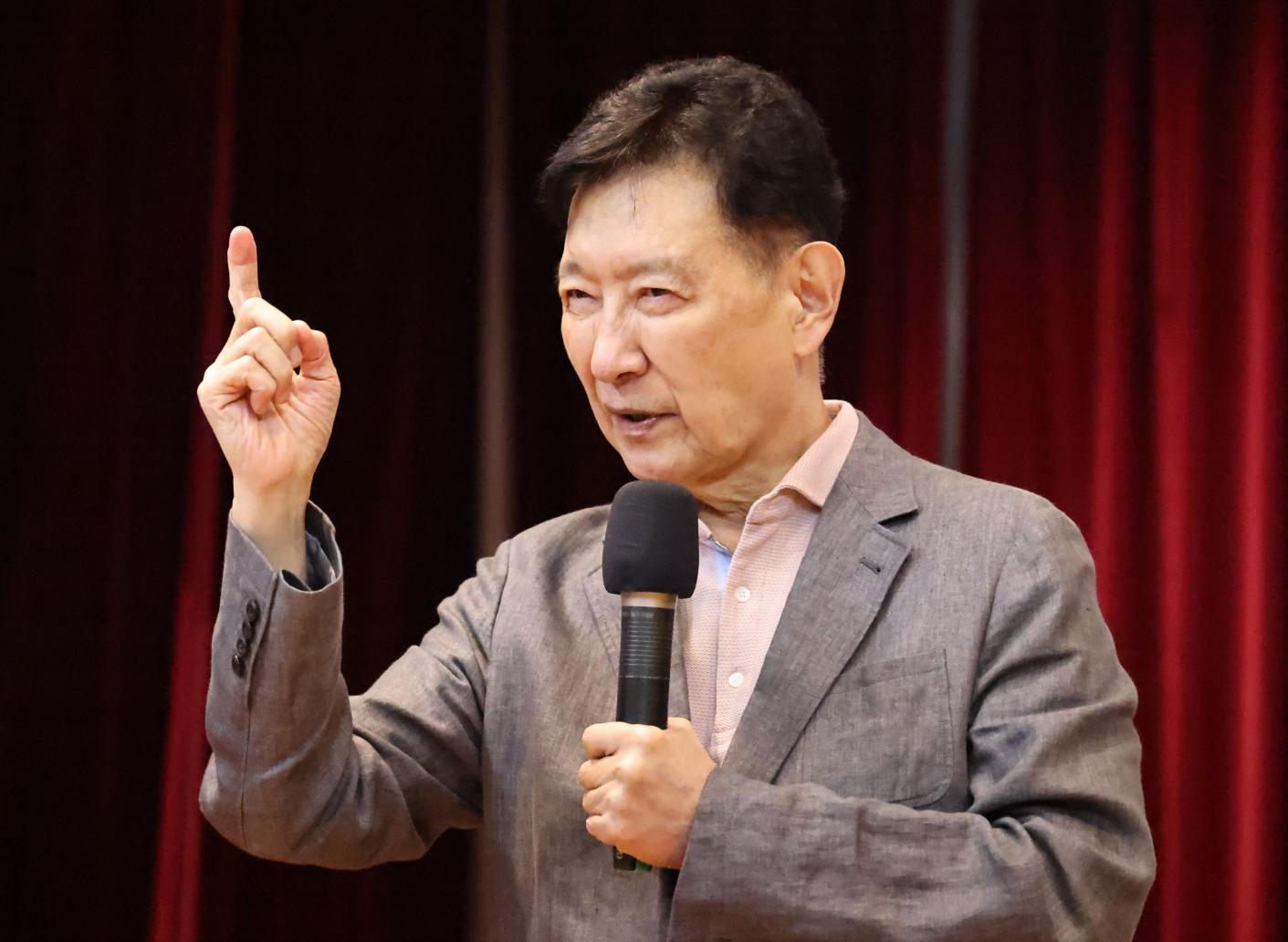 趙少康５日透露，立法院長韓國瑜很希望他出來參選國民黨主席。資料照片／林啟弘攝