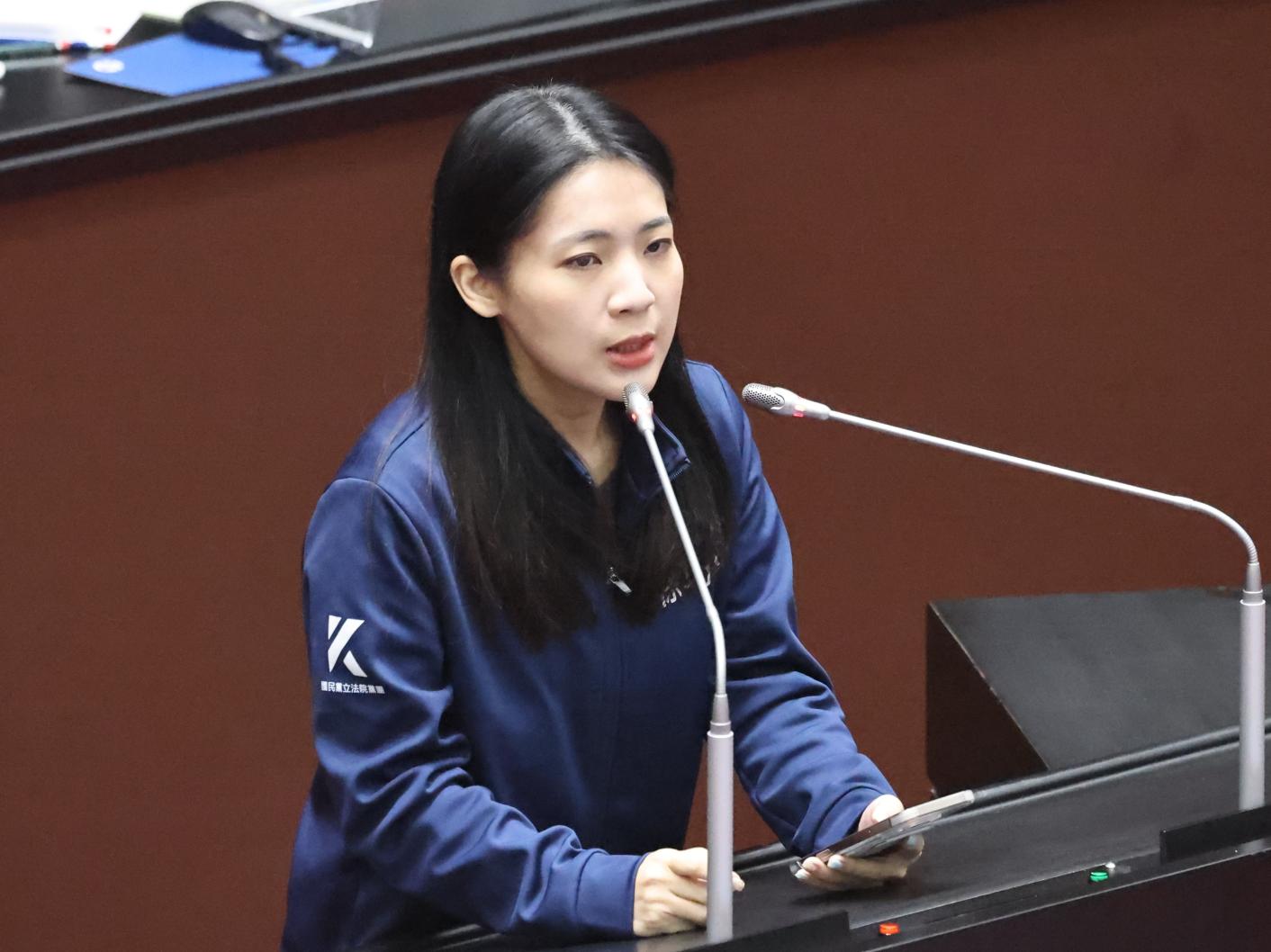 徐巧芯認為外交部稱不排除以「台灣」名義入聯，是錯誤的論述。資料照片／林啟弘攝