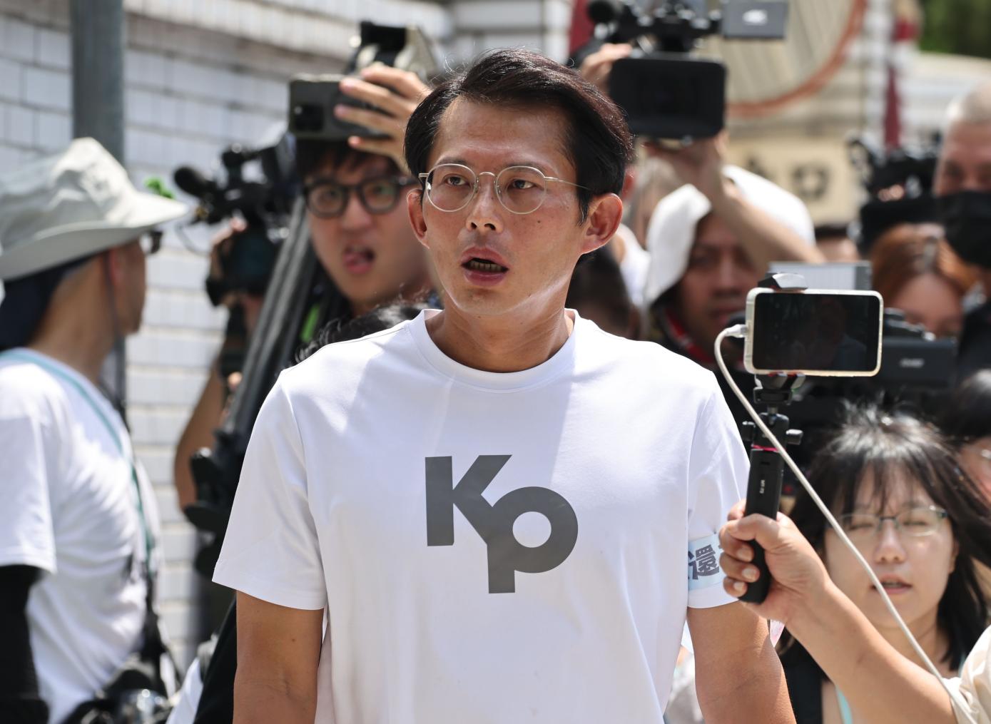 黃國昌12日表示，總統賴清德曾透過總統府秘書長潘孟安私下傳話給他，希望民眾黨團能支持《財劃法》覆議。資料照片／林啟弘攝