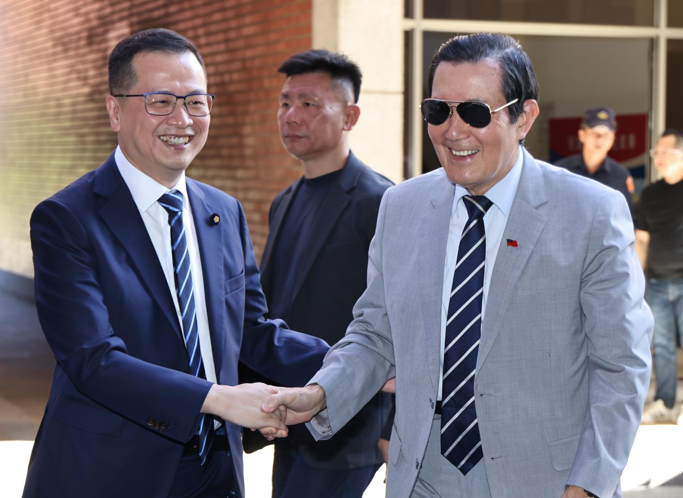 馬英九拍影片力挺羅智強參選國民黨主席。資料照片／林啟弘攝