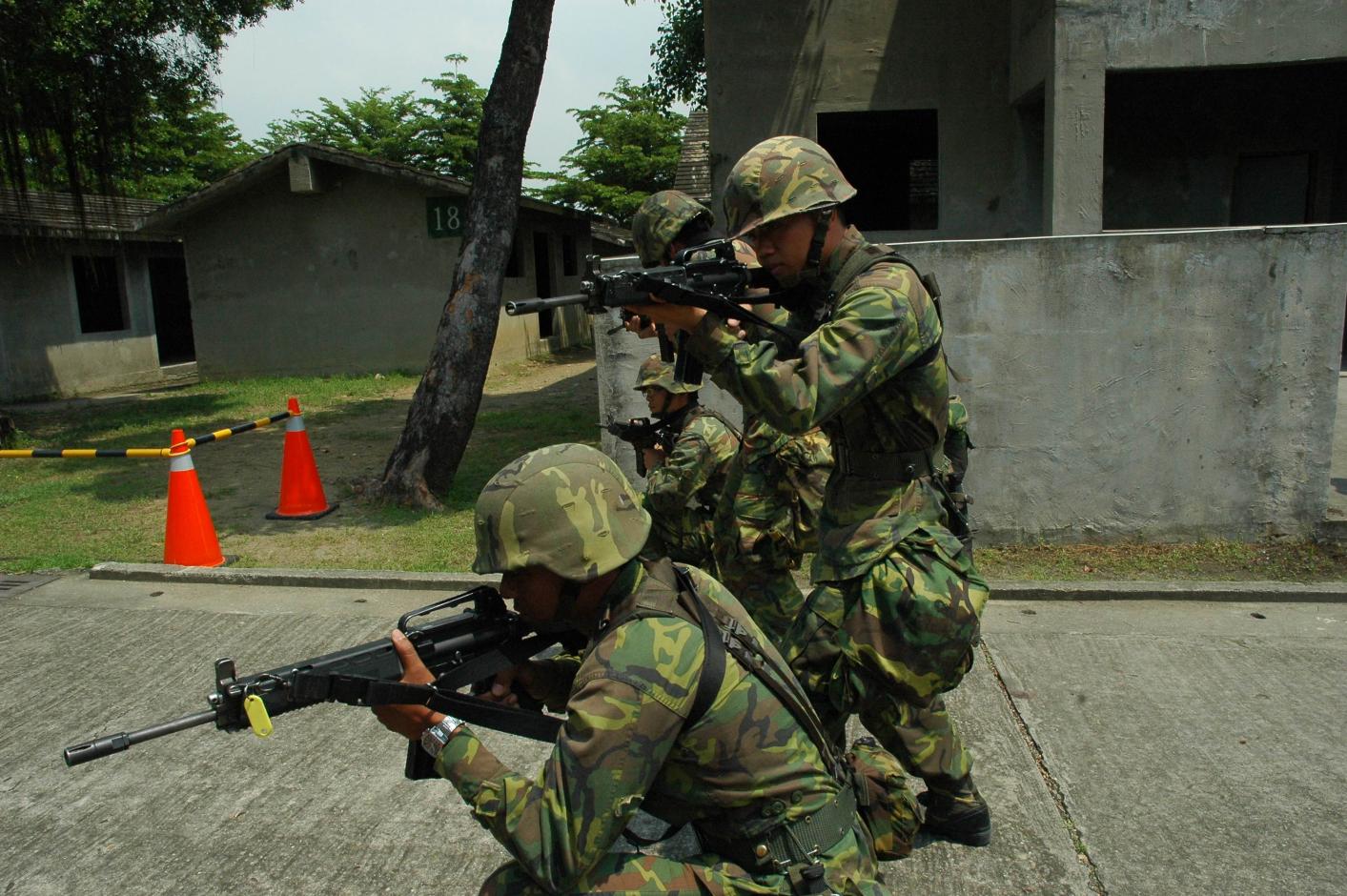新兵打靶左臉遭子彈擊中，陸軍：誤射還是自傷由檢調認定。資料照片非新聞事件