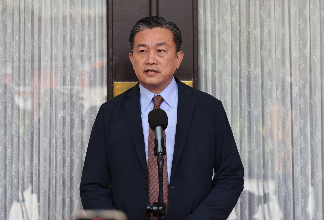王定宇被爆不滿對話外流，退出民進黨團群組。資料照片／林啟弘攝