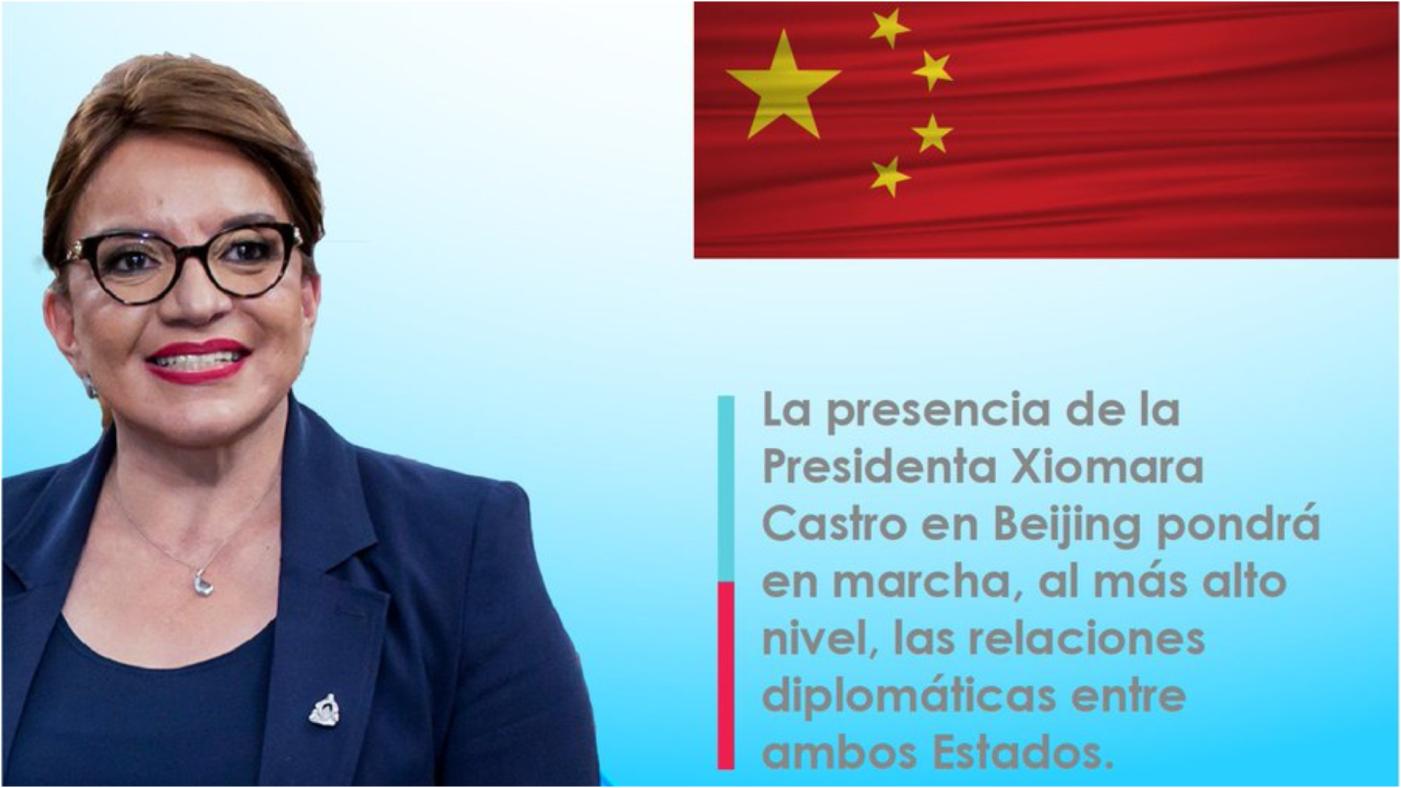 宏國外交部發推文表示，總統卡蕬楚「很快」就會造訪中國。翻攝@CancilleriaHN推特