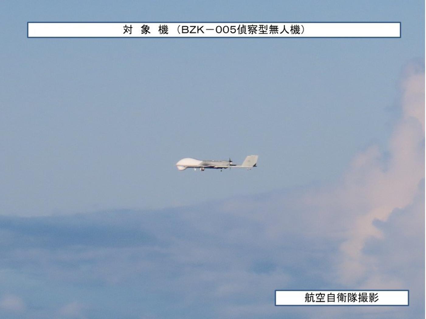 中國版死神無人機首度完成繞台偵搜。翻攝日本統合幕僚監部網站