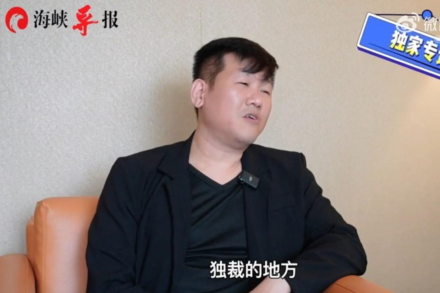 李東憲稱台灣獨裁、沒有言論自由。翻攝微博
