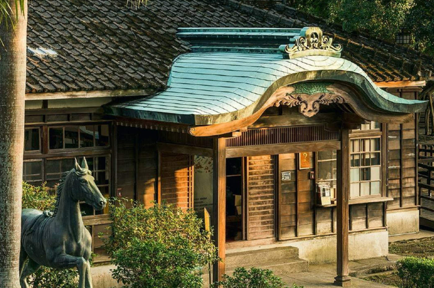 廠商請來日本神祇供奉在桃園神社內，引起外界議論。翻攝「桃園忠烈祠暨神社文化園區」臉書