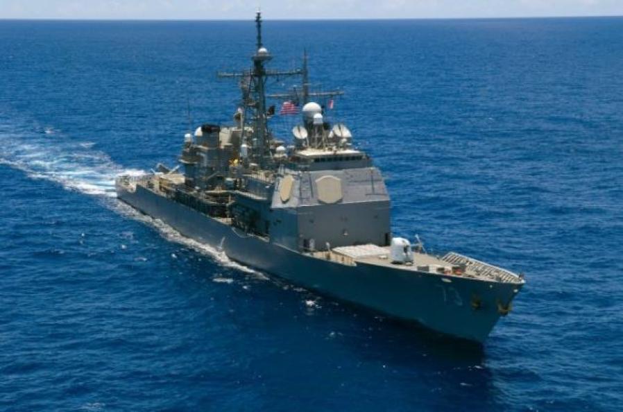 美軍艦今年第5度通過台灣海峽　國防部：掌握台海空域動態