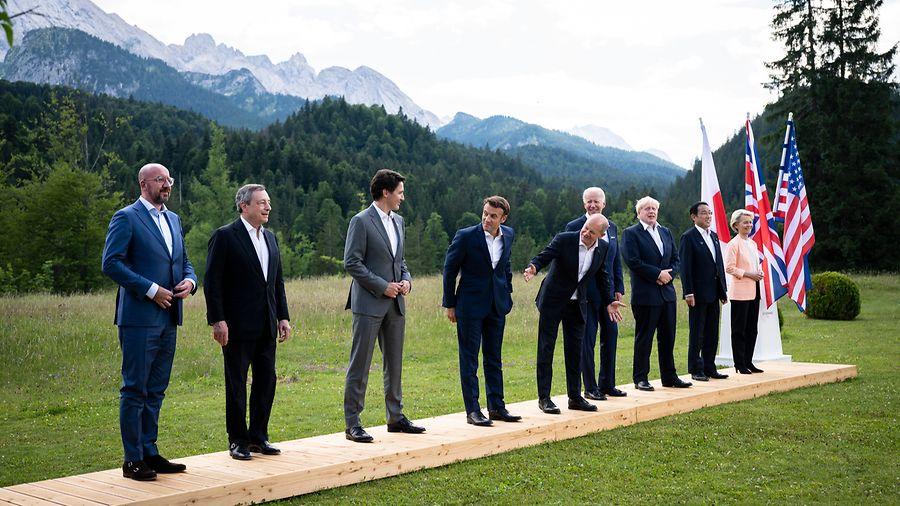 抗衡一帶一路　G7峰會籌資6千億美元投入開發中國家基礎建設