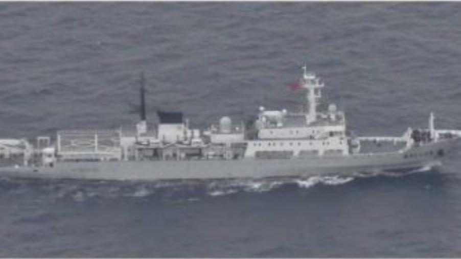 中國海軍測量艦頻現跡台灣東部　軍事專家示警「恐是發射導彈的訊號」