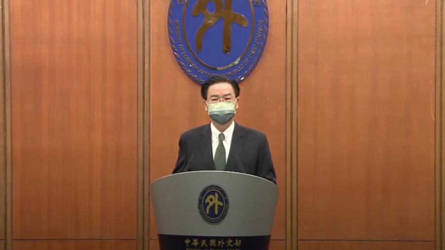 吳釗燮開國際記者會批圍台軍演　「中國野心不止於台灣」